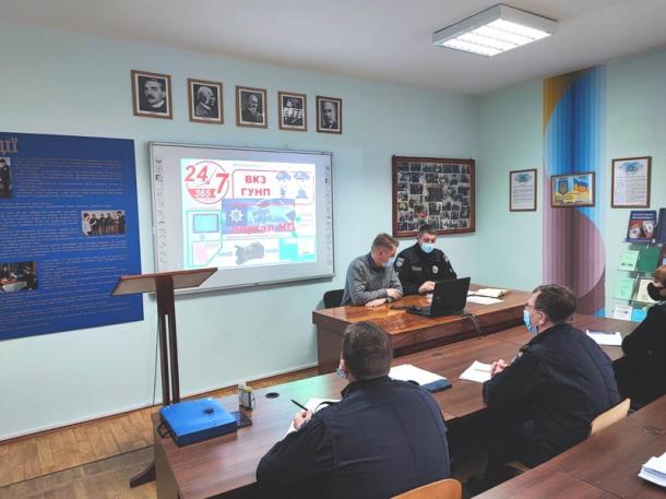 Бінарне практичне заняття за участю представника Головного слідчого управління Національної поліції України